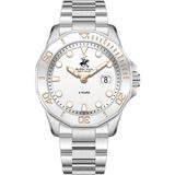 Beverly Hills Polo Club BP3878X.330 Erkek Kol Saati - Beyaz