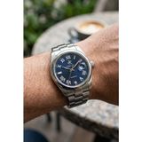 Beverly Hills Polo Club Gerçek Pırlantalı Erkek Kol Saati | 41 mm Çelik Kasa, Dolma Kalem Hediyeli - Gümüş