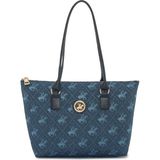 Beverly Hills Polo Club Kadın El ve Omuz Çanta 05BHPC3007 - STD - Denim