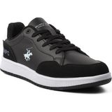 Beverly Hills Polo Club PO-10323 Siyah-Beyaz Erkek Sneaker - Siyah - Beyaz