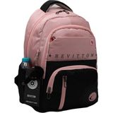 Bevitton 34400 Pudra-Siyah Özel Su İtici Kumaş Unisex Okul Çantası