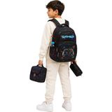 Bevitton Gamer Erkek Çocuk Ilk Okul Çantası 3'lü Set Ilkokul Çantası Siyah Gamer Desenli Çocuk Okul Sırt Çantası
