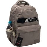Bevitton Özle Su Itici Kumaş Vizon Okul Sırt Çantası 34200 - Tek Ebat