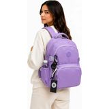 Bevitton Suya Dayanıklı Kumaş Okul Çantası Unisex Günlük Sırt Çantası 34500 Lila - Lila-86954