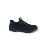 Bewıld 434 Erkek Siyah Çorap Model File Hafif Taban Büyük Numara Loafer Spor Ayakkabı 45 46 47 48