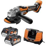 Bews18-125Bllı-502C 2X5.0ah Çift Akülü Kömürsüz Avuç Taşlama - 4935464417 Profesyonel Kullanım İçin Dayanıklı