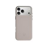 Bexocase Iphone 17 Pro Max Gri Manyetik Özellikli Deri Kılıf