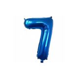 BEY AMBALAJ Rakam Folyo Balon Lacivert Rakam Balon Mavi Yaş Balon 102 Cm Sayı Balon Uçan Balon Helyum Balon