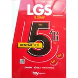 Bey Yayınları - 8. Sınıf LGS 5 Deneme Seti