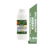 BEYARVİTA Kabak Çekirdeği Yağı 1 Litre - plastik bidon – Soğuk Sıkım – Plastik Şişe – Katkısız - pumpkin seed oil 1 liter