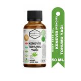 BEYARVİTA Kenevir Yağı 50 ml – Saf Ve Katkısız, Doğal – Cam Şişe – Soğuk Sıkım Yağ (KENDİR YAĞI)