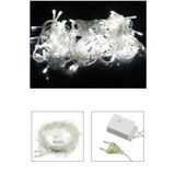 Beyaz 10 Metre Dekor Led - 100 Ledli 10 Metre Dekor Led - Yılbaşı Çam Ağacı Ledi - Led Işık