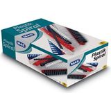 Beyaz 18MM Plastik Spiral, 100 Lü, Dayanıklı ve Hafif Malzeme - Seçenek 1 - Antrasit