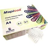 Beyaz 18MM Plastik Spiral Helezon 100 Adet, Yüksek Kalite, Dayanıklı ve Güçlü Tasarım - Seçenek 1 - Ahşap - Bej - Siyah