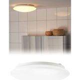 Beyaz 25CM LED Duvar Tavan Lambası, Şık ve Modern Aydınlatma Seçeneği - Ahşap - Beyaz - Seçenek 1