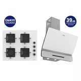 Beyaz 2'Li Silentart Ankastre Set Ss206+D081-Sa