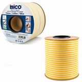 Beyaz 2X50 = 100Mt Bobin Fitil Kapı - Pencere Bant D Profil 9X6mm Bandı (5477)