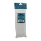 Beyaz 3.6X200mm Plastik Cırt Kelepçe 100Pcs (4915)