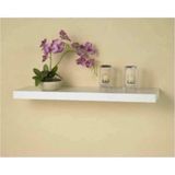 Beyaz 30CM Uzunluk, 20CM Genişlik, 18MM Kalınlık Duvar Rafı - Seçenek 1 - Ahşap - Beyaz