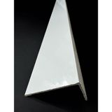 Beyaz 4x2 cm Alüminyum L Köşe Profili Köşebent - 100cm