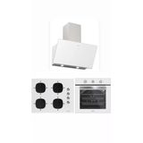 Beyaz 65 Cm Ocaklı Dijital Fırınlı Ankastre Set (3457 Soho - Cs5700e7w01 - Bo6503w01)
