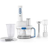 Beyaz 700W Blender Seti, Güç ve Şıklık Bir Arada, Mutfaklarınıza Pratik Çözümler - Ahşap - Beyaz