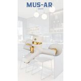 Beyaz Altın Lüks Banyo Bataryası Delta Beyaz Gold Banyo Musluk