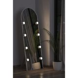 Beyaz Antre Koridor Duvar Salon Banyo Wc Ofis Çocuk Yatak Odası LED Ampullü Boy Ayna 50X150CM