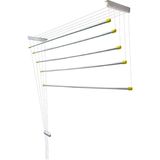 Beyaz Asansörlü Çamaşırlık 5 Li 150 cm