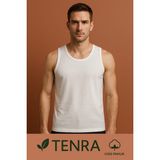Beyaz Askılı Erkek Atlet Premium %100 Pamuk - 2XL