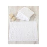 Beyaz Ayak Havlusu 250 Gr 6'lı Set 50x70 Cm Beyaz