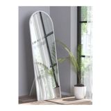 Beyaz Ayaklı Antre Koridor Duvar Salon Banyo Ofis Çocuk Yatak Odası Boy Ayna 40X120,Beyaz