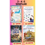 Beyaz Balina Yayınları 3 4 5 . SINIFLAR İLKOKUL ORTAOKUL HİKAYE ROMAN MASAL OKUMA KİTAPLARI - SADAKO - YÜZ ELBİSENİN SIRRI -GÖĞE TIRMANAN ÇOCUK - KİTAP TAMİRCİSİ
