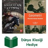 Beyaz Balina Yayınları Gölgelerin Efendisi 16 - Kaçış + Geometri + Dünya Klasiği Hediye - Hayır