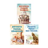 Beyaz Balina Yayınları Matematik Romanı Şifrelerin Peşinde 3 Kitap Set Hasan Topdemir + Matematik Öğreten Cetvel