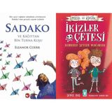 Beyaz Balina Yayınları Sadako ve Kağıttan Bir Turna Kuşu (Eleanor Coerr) ve Ikizler Çetesi Korkulu Şeyler Mağarası - Masal Ile Rüzgar