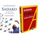 Beyaz Balina Yayınları Sadako ve Kağıttan Bir Turna Kuşu (Eleanor Coerr) ve Ilköğretim Türkçe Altın Sözlük