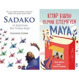 Beyaz Balina Yayınları Sadako ve Kağıttan Bir Turna Kuşu (Eleanor Coerr) ve Kitap Kurdu Olmak Istemeyen Maya
