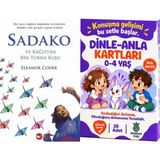 Beyaz Balina Yayınları Sadako ve Kağıttan Bir Turna Kuşu (Eleanor Coerr) ve Konuşma Gelişimi Dinle-Anla Kartları 0-4 Yaş (Mert Arık)