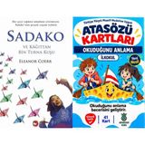 Beyaz Balina Yayınları Sadako ve Kağıttan Bir Turna Kuşu (Eleanor Coerr) ve Okuduğunu Anlama Atasözü Kartları (Mert Arık)
