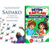 Beyaz Balina Yayınları Sadako ve Kağıttan Bir Turna Kuşu (Eleanor Coerr) ve Okuduğunu Anlama Deyim Kartları (Mert Arık)