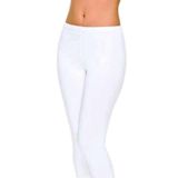 Beyaz Bambu Kadın Uzun Tayt İç Giyim, 2XL, B802Q-19804IGP2717265
