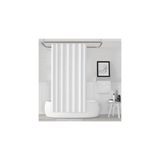 Beyaz Banyo Perdesi 180X200 Duş Perdesi Tek Kanat Banyo Perdeleri - Su Geçirmez Küvet Perde - 180 x 200 cm - Antik Bej