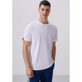 Beyaz Basic Kısa Kol Standart Kalıp O Yaka Erkek T-Shirt - 87911