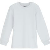 Beyaz Basic Kız Çocuk Çıtçıtlı Sıfır Yaka Kışlık Uzun Kol Tişört - 1 Yaş