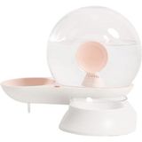 Beyaz Basınçlı Kedi Köpek Mama ve Su Kabı GA-WF-002 - Seçenek 1