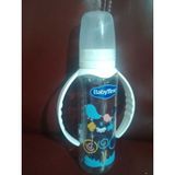 Beyaz Cam Biberon 250ML, Sağlıklı ve Şık Tasarım, Güvenle Kullanın - 1BW-Beyaz