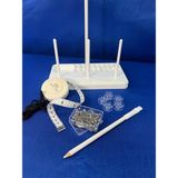 Beyaz Çardak Set - BEYAZ ÇARDAK/GÜMÜŞ TOPLU İĞNE/FIRÇALI KALEM/3MT MEZURA/5ADET MASURA