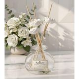Beyaz Çiçekler Seramik Taş Çiçekli Çubuklu Oda Kokusu White Flowers 80 ml