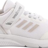 Beyaz Cırtlı Fileli Hafif Unisex Çocuk Spor Ayakkabı Fav 100 F